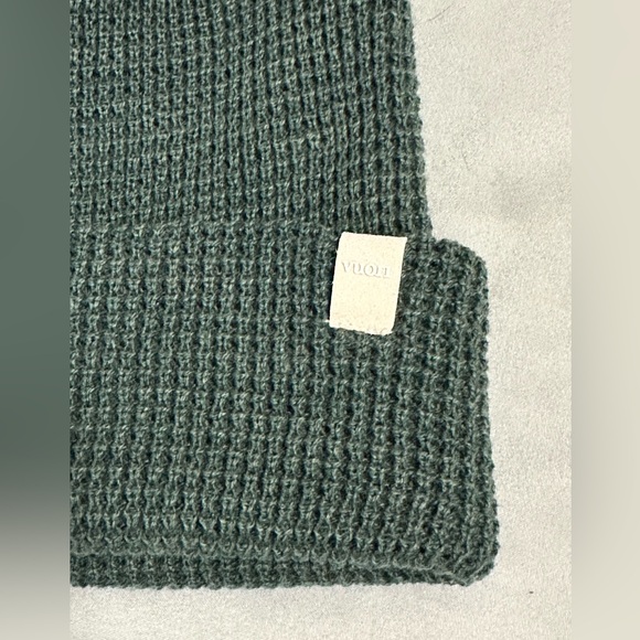 Vuori Alpine Waffle Beanie in Aspen (Green) Unisex One Size - Picture 4 of 9